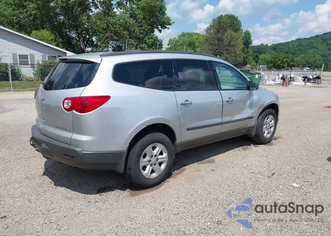 2011 Chevrolet Traverse Ls из США, поврежденный, VIN 1GNKRFED2BJ412096